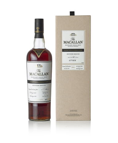 View full screen - View 1 of Lot 6015. The Macallan Exceptional Single Cask 2017/ESB-8841/03 60.8 abv 2003 (1 BT).
