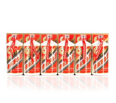 2004年产 “五星牌”贵州茅台酒 Kweichow Five Star Moutai 2004 (6 x 500ml)