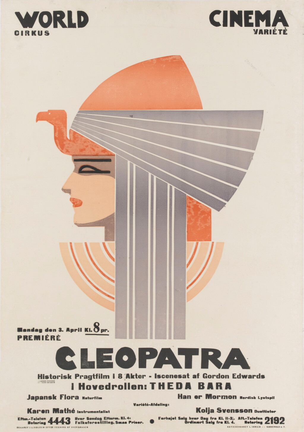 View full screen - View 1 of Lot 84. Cleopatra (1917).