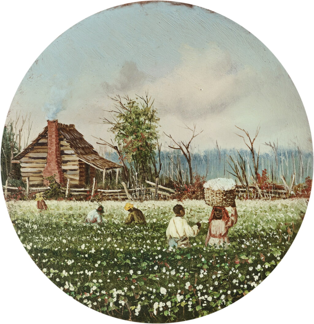 View full screen - View 1 of Lot 1044. Cotton Picking.