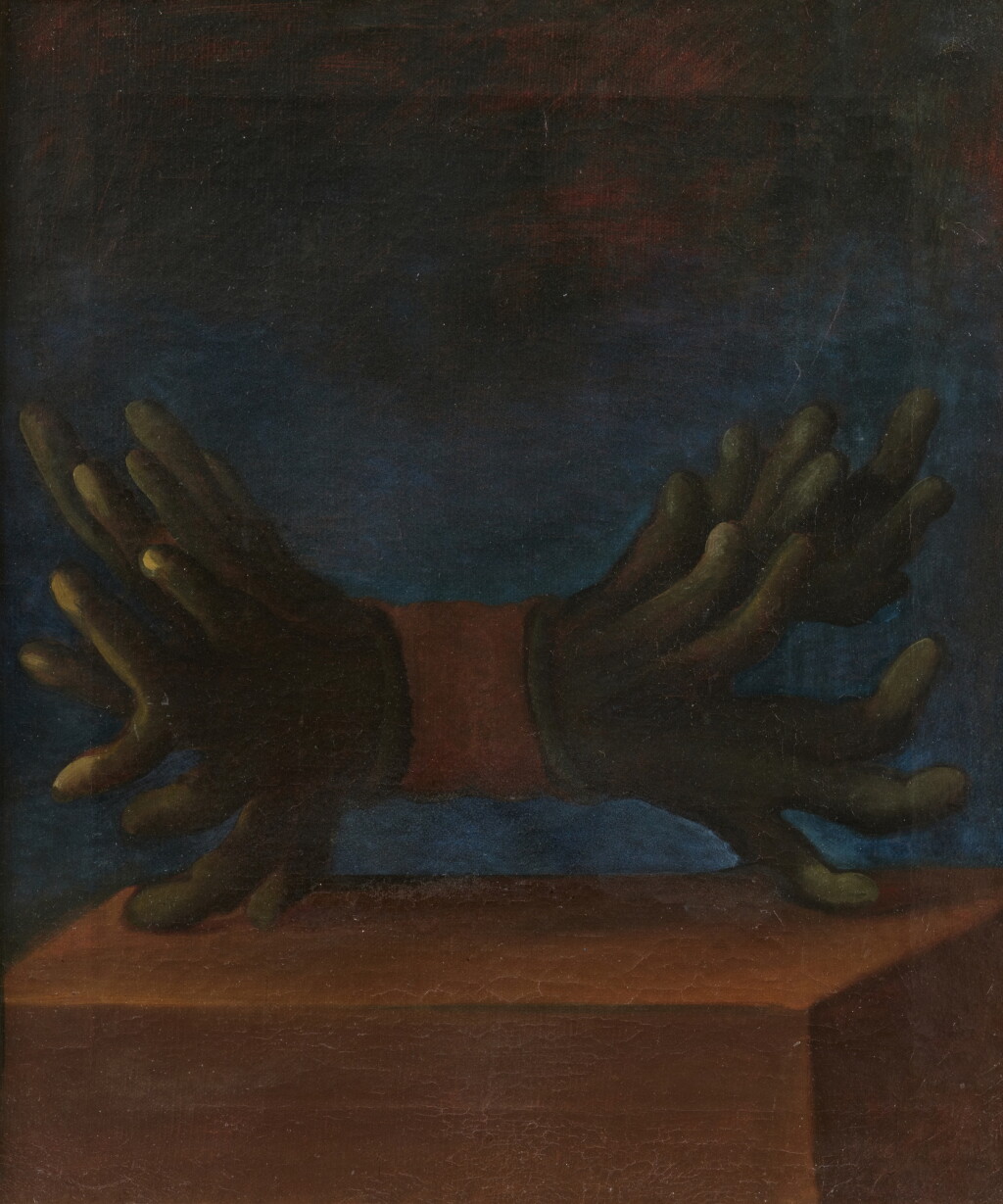 View full screen - View 1 of Lot 1076. Still life with antlers.
