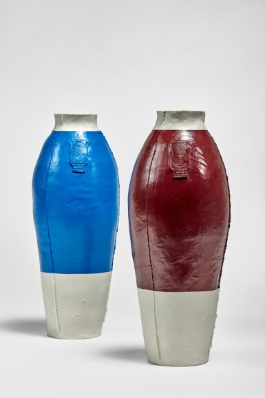 View full screen - View 1 of Lot 65. Two "Repeat" Vases.