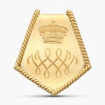Gold Presentation Brooch