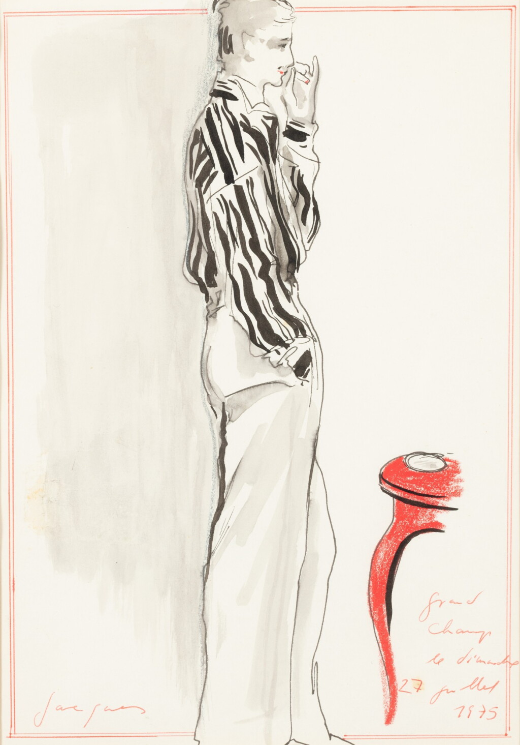 View full screen - View 1 of Lot 568. Jacques, 1975.