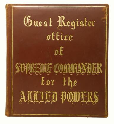 View full screen - View 1 of Lot 23. (Ridgway, Matthew) | A significant group of artifacts and memorabilia from General Ridgway's tenure as Supreme Allied Commander Europe, including his command in the Korean War.