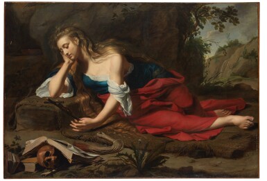 View full screen - View 1 of Lot 8. Repentant Mary Magdalene.