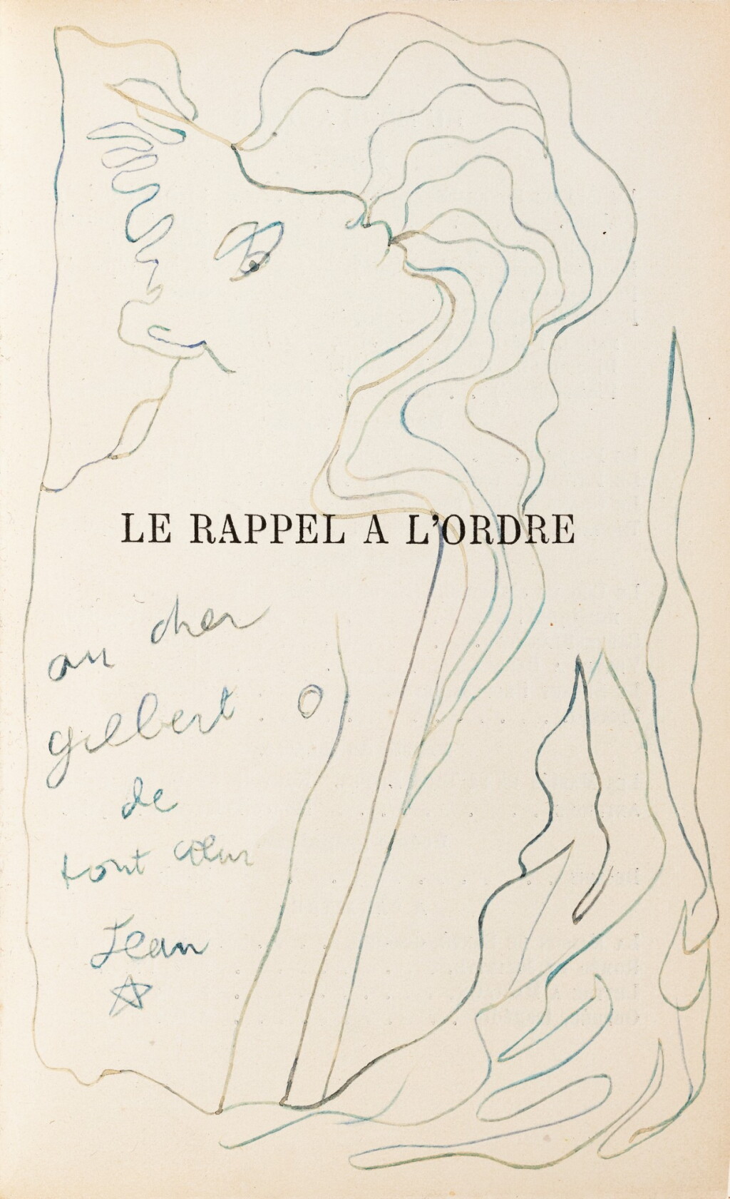View full screen - View 1 of Lot 97. 5 ouvrages avec dessins originaux ou envois, à Lise Deharme, Cecil Michaelis, etc. + 4 vol..