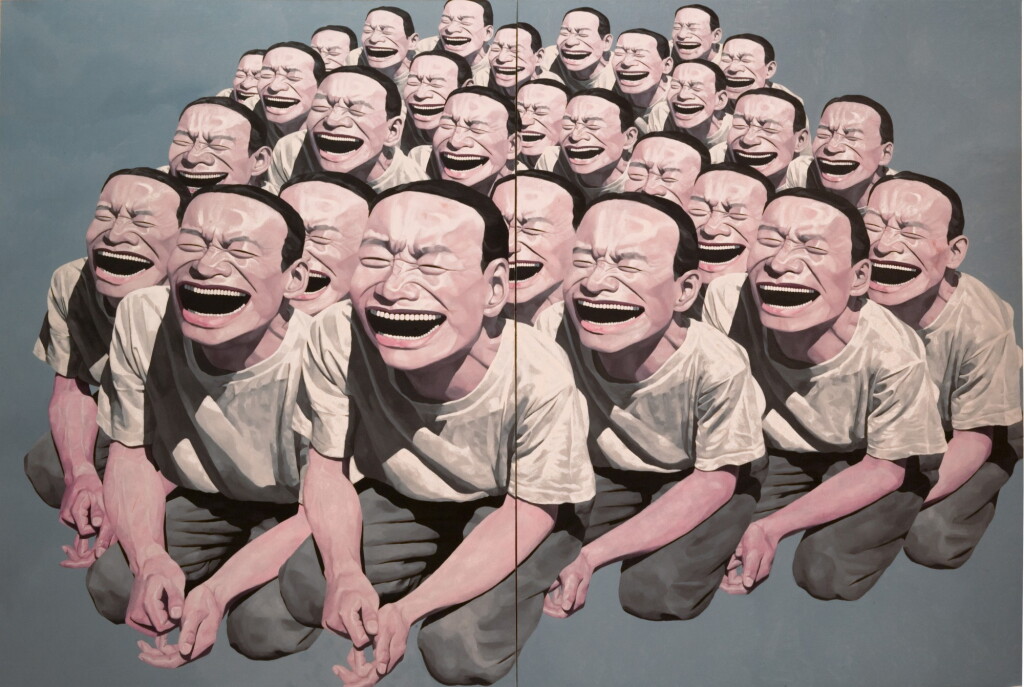 View full screen - View 1 of Lot 1120. Yue Minjun 岳敏君 | Self-Portrait 自畫像.