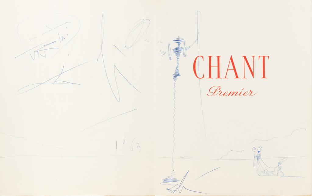 View full screen - View 1 of Lot 82. La Divine comédie. 1959-1963. 12 volumes, avec suites. Précieux exemplaire avec 3 dessins originaux et envois autographes..