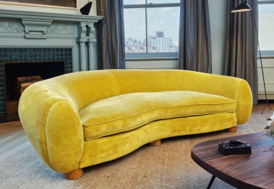 View full screen - View 1 of Lot 26. "Ours Polaire" Sofa.