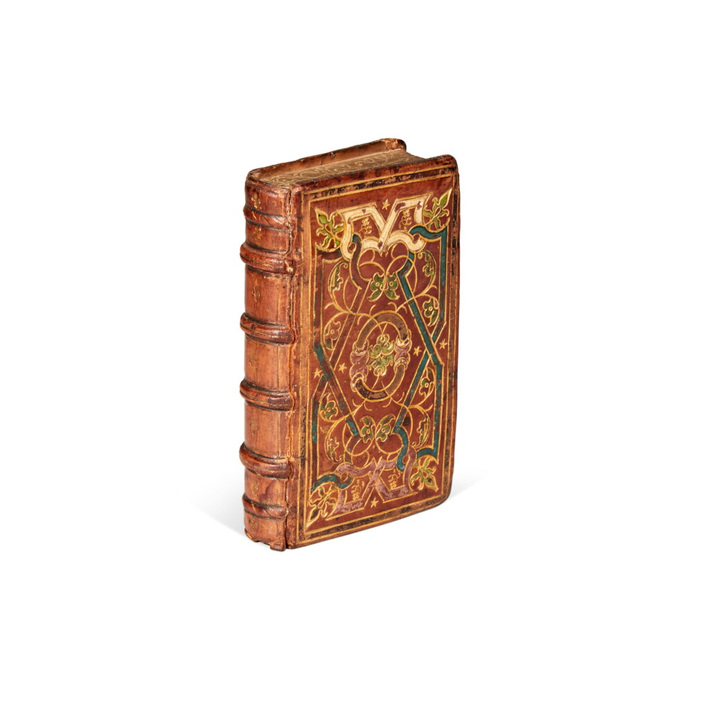 View full screen - View 1 of Lot 1202. Silius Italicus, De bello Punico libri septemdecim, Lyon, 1547, contemporary painted calf binding.