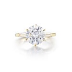 Diamond Ring | 3.05克拉 圓形 D色 内部無瑕鑽石 戒指