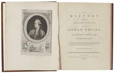 View full screen - View 1 of Lot 125. Gibbon, The History of the Decline and Fall of the Roman Empire, 1781-1788, mixed set.