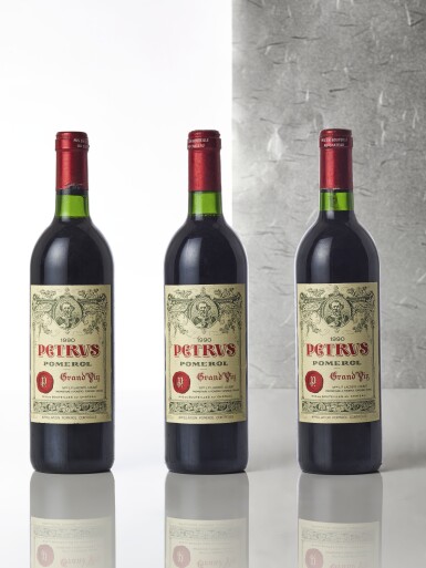 View full screen - View 1 of Lot 8017. Petrus 1990 (6 BT).