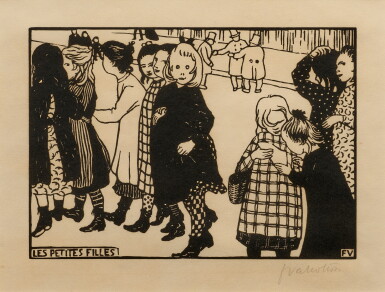 View full screen - View 1 of Lot 58. Les Petites Filles (V./G. 129).