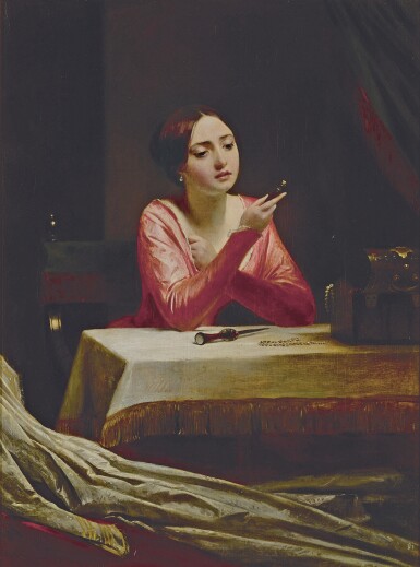 View full screen - View 1 of Lot 12. CHARLES ROBERT LESLIE R.A. | Juliet.