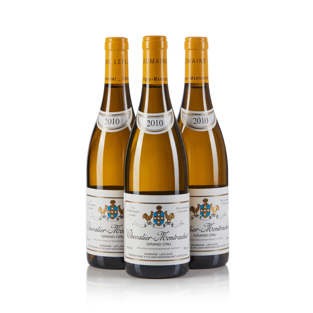 View full screen - View 1 of Lot 9240. Chevalier Montrachet 2010 Domaine Leflaive (3 BT).