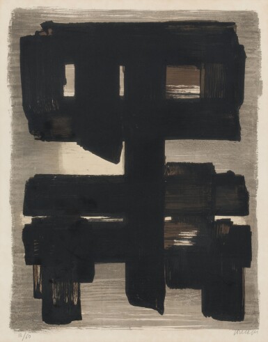 View full screen - View 1 of Lot 286. Lithographie n°1 (Rivière 1).