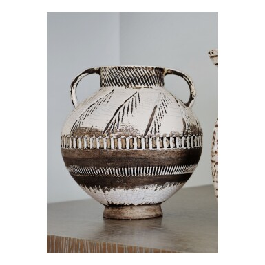 View full screen - View 1 of Lot 101. Two-Handled Vase.