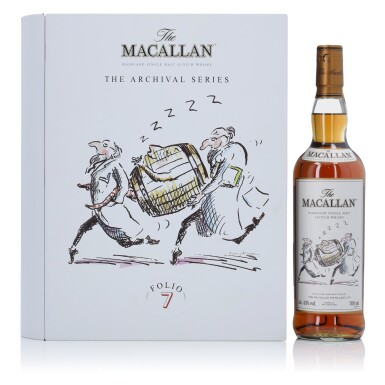 View full screen - View 1 of Lot 80. The Macallan The Archival Series Folio 7 43.0 abv NV (1 Bottle 70cl).