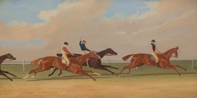 View full screen - View 1 of Lot 416. The 1828 Doncaster St. Leger Won by The Colonel.