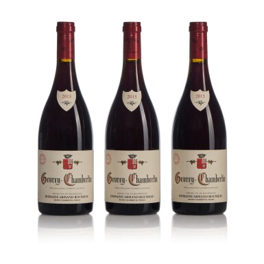 View full screen - View 1 of Lot 6. Gevrey Chambertin 2015 Domaine Armand Rousseau (4 BT).