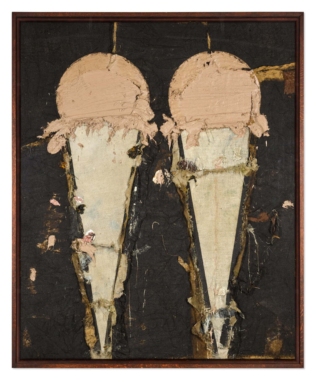 View full screen - View 1 of Lot 377. Two Chocolate Ice Creams.