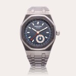 Reference 25920ST/O/0789ST/01 Quantieme Annuel | A stainless steel automatic annual calendar wristwatch with bracelet, Circa 2003