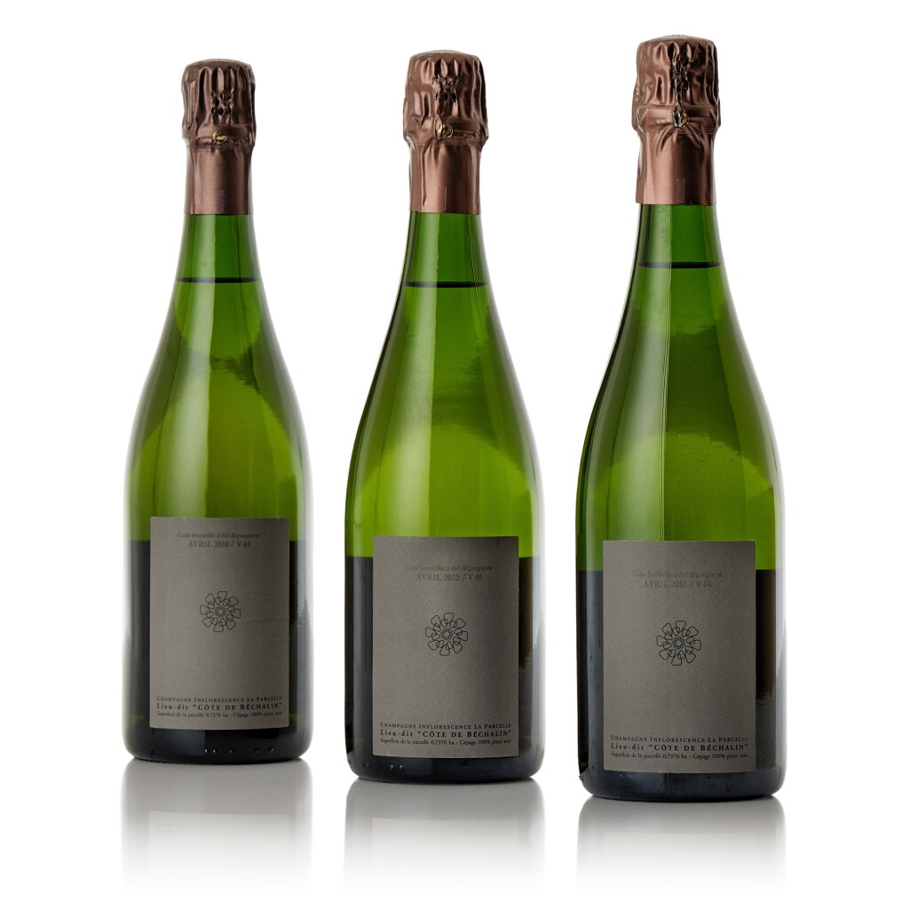 View full screen - View 1 of Lot 8808. Cédric Bouchard La Parcelle Champagne Inflorescence "Vertical" (5 BT).