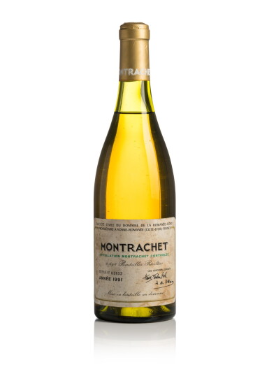View full screen - View 1 of Lot 458. Montrachet 1991 Domaine de la Romanée-Conti (1 BT).