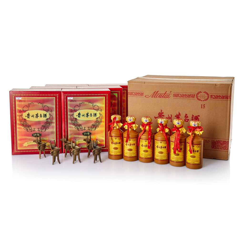 View full screen - View 1 of Lot 5530. 2020年產15年貴州茅台酒 (原箱) Kweichow Moutai Aged 15 Years 2020 (6 BT50).