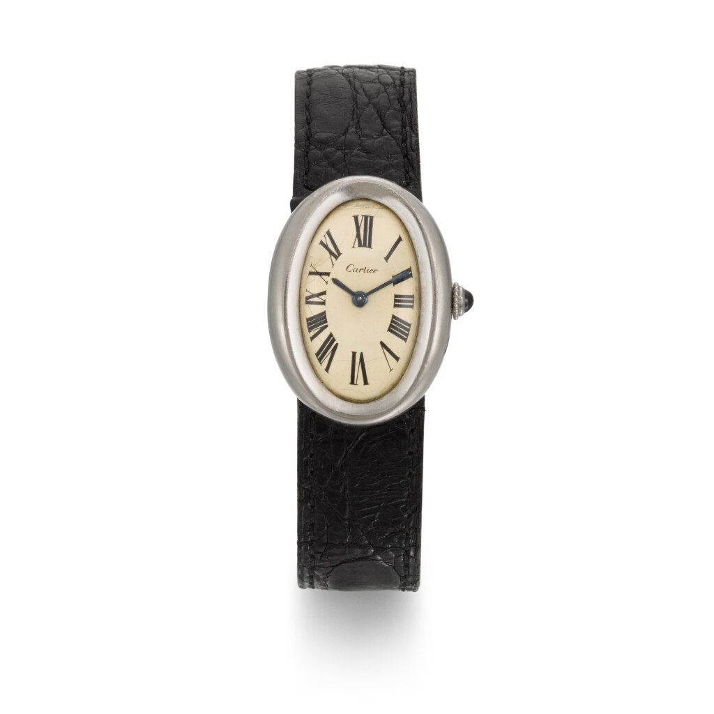 View full screen - View 1 of Lot 41. BRIAN EPSTEIN | Cartier wristwatch, 1966.