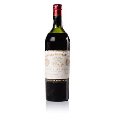 View full screen - View 1 of Lot 369. Château Cheval Blanc 1937 (1 BT).