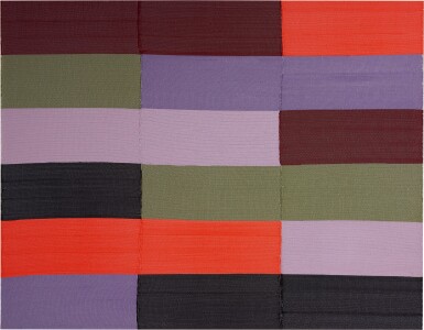 View full screen - View 1 of Lot 649. BRENT WADDEN | 6 COLOURED BARS STACKED.