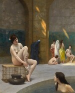 JEAN-LÉON GÉRÔME | Femmes au bain