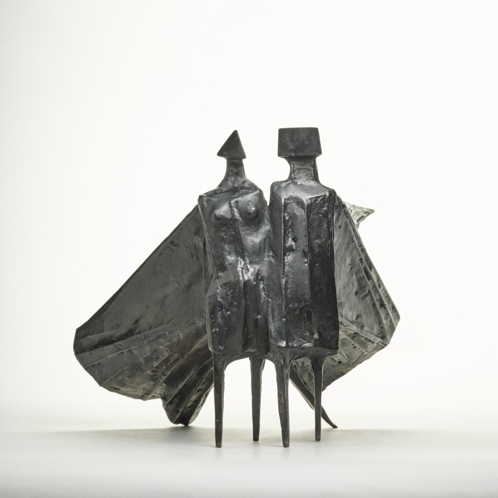 View full screen - View 1 of Lot 461. Cloaked Couple III.