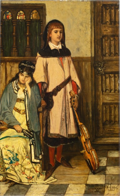 View full screen - View 1 of Lot 80. The Musicians | Les musiciens .