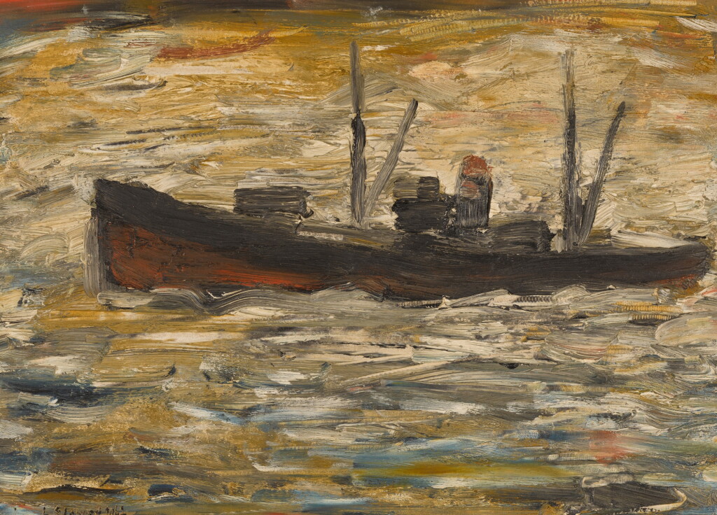 View full screen - View 1 of Lot 315. A Ship at Sea.