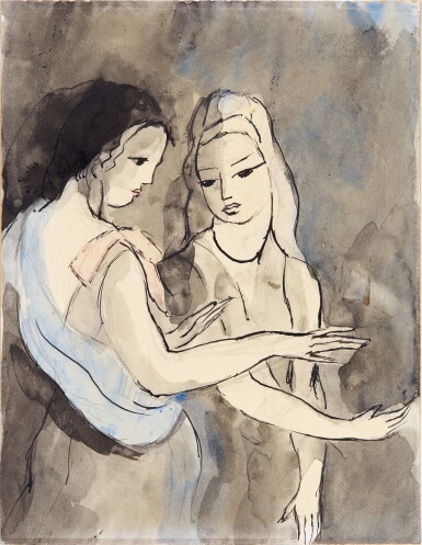 View full screen - View 1 of Lot 31. Deux jeunes femmes.