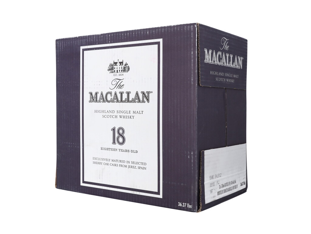 View full screen - View 1 of Lot 5098. The Macallan 18 Year Old 43.0 abv 1997 (12 BT75).