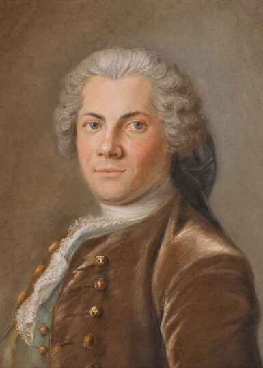 View full screen - View 1 of Lot 29. Portrait of a gentleman in purple.