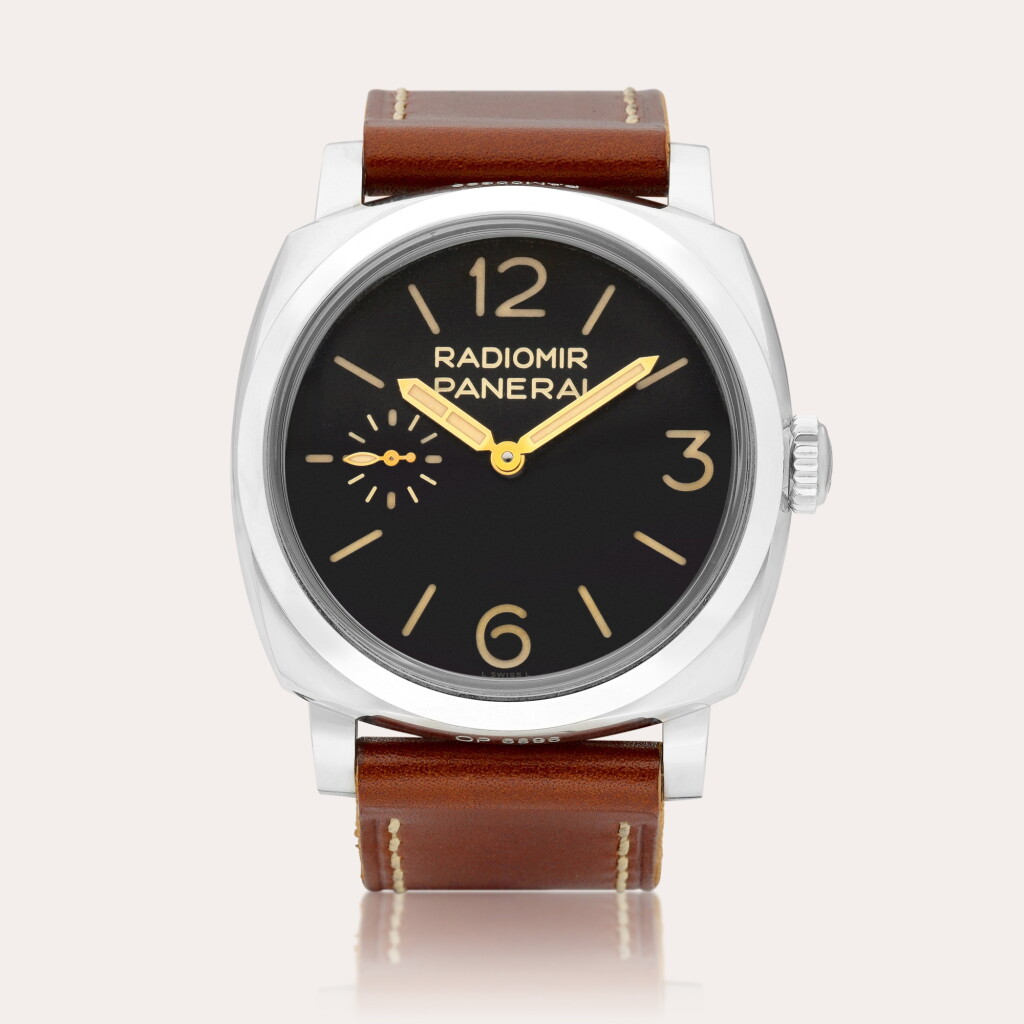 全萤幕检视 - 查看2123Radiomir 1940, Reference PAM399 A special edition stainless steel wristwatch with Minerva base movement, Circa 2013 | 沛納海 | RADIOMIR 1940 型號PAM399 | 限量版精鋼腕錶,備 MINERVA 基礎機芯,約2013年製的1