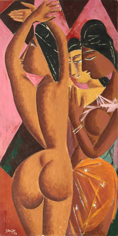 View full screen - View 1 of Lot 64. Untitled (Three Women).