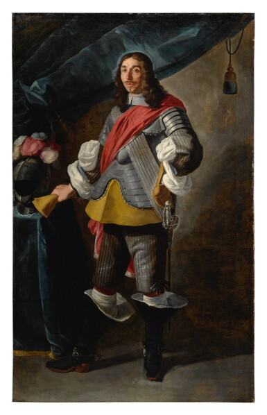 View full screen - View 1 of Lot 80. CARLO CERESA | PORTRAIT OF BARONE IGNAZIO DE PIZZIS, FULL-LENGTH.