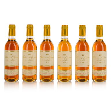 View full screen - View 1 of Lot 150. Château d'Yquem 1993 (24 HFBT).