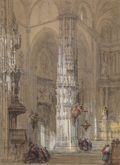 View full screen - View 1 of Lot 191. The Church of San Miguel, Jerez de la Frontera, Spain.