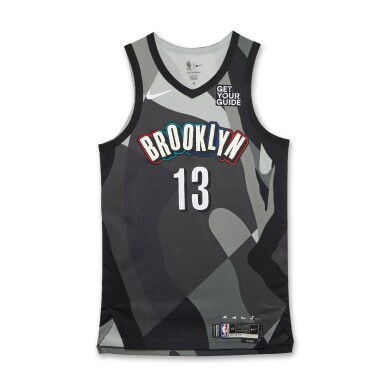 View full screen - View 1 of Lot 179. Tyrese Martin Brooklyn Nets 2024-2025 Game Issued City Edition Jersey | Probable Wear .