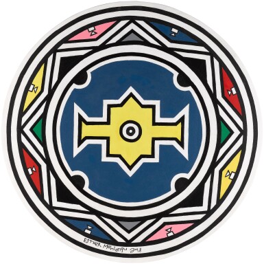 View full screen - View 1 of Lot 70. Ndebele Pattern.