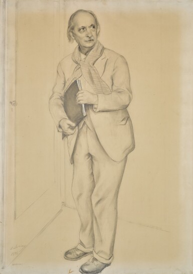 View full screen - View 1 of Lot 144. Portrait of Jacques Delevsky.