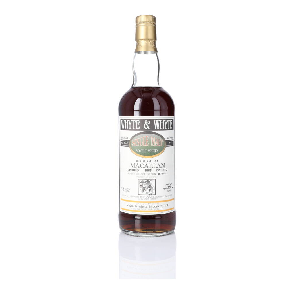 全螢幕檢視 - 查看42Macallan Whyte & Whyte 29 Year Old 48.5 abv 1965 (1 BT 75cl)的1